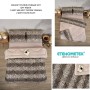 ETE HOMETEX ÇİFT KİŞİLİK LÜX WELSOFT YORGAN 195X215CM LEOPAR BEJ 8696474231945